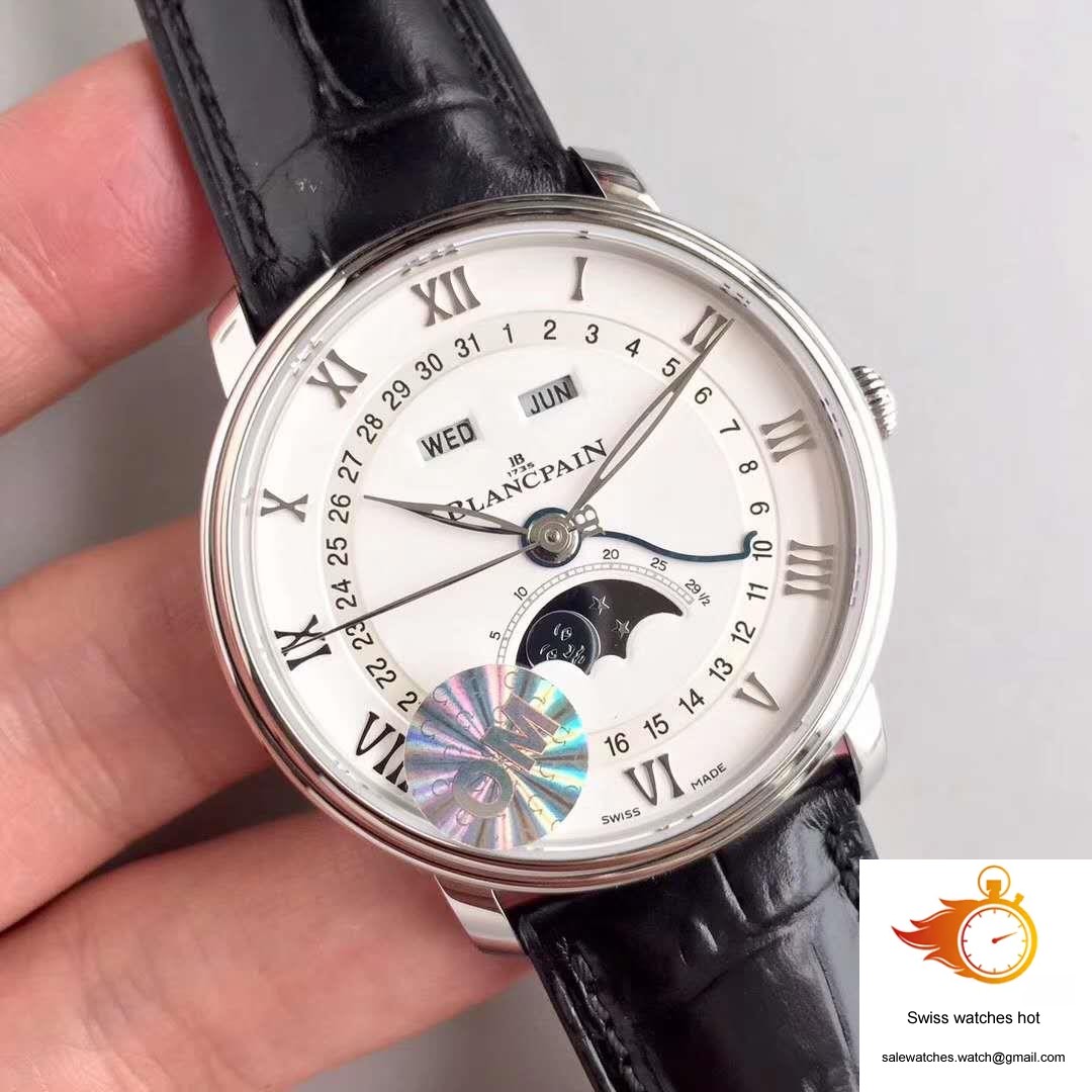 Blancpain Villeret 6654A-1127-55B OM Factory V2 White Dial 2 Blancpain Villeret 6654A-1127-55B OM Factory V2 White Dial 2