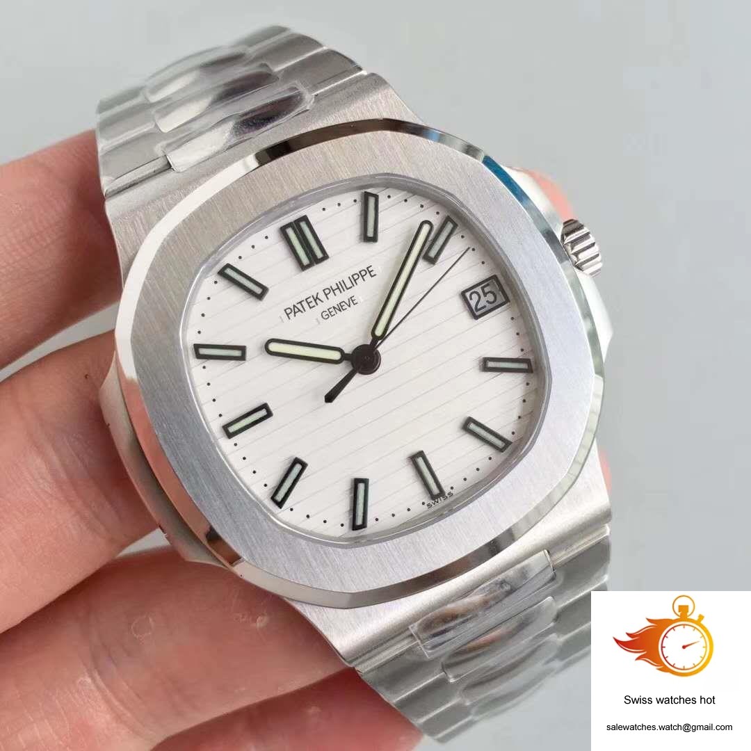 Patek Philippe Nautilus 5711/1A-011 White Dial PF Factory V2 2 Patek Philippe Nautilus 5711/1A-011 White Dial PF Factory V2 2