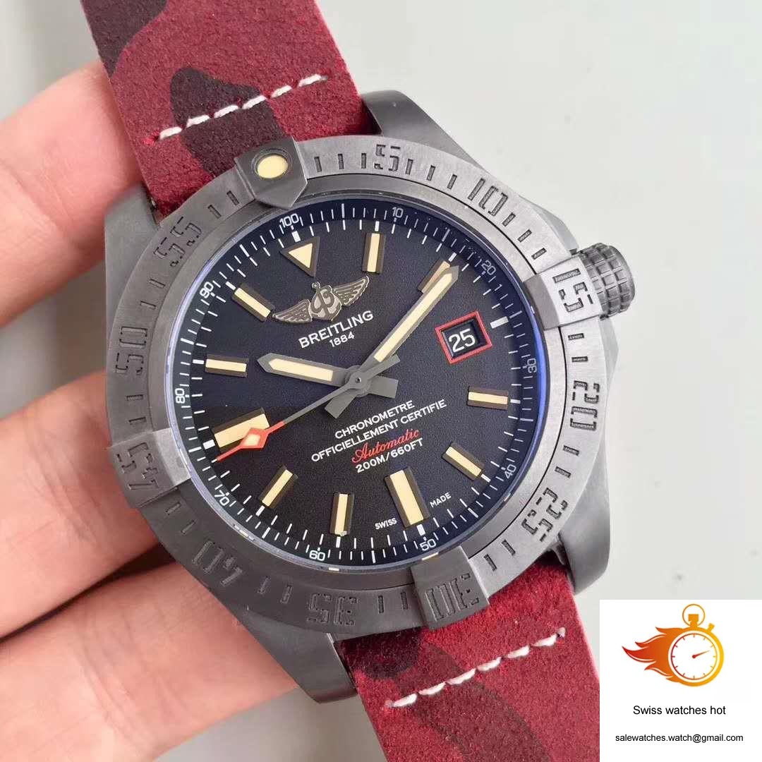 Breitling Avenger Blackbird V1731110/BD74/109W/M20BASA.1 GF Factory Black Dial 2 Breitling Avenger Blackbird V1731110/BD74/109W/M20BASA.1 GF Factory Black Dial 2