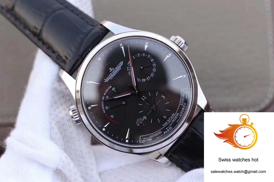 Jaeger-LeCoultre Master Geographic 1428421 TW Factory Black Dial 2 Jaeger-LeCoultre Master Geographic 1428421 TW Factory Black Dial 2