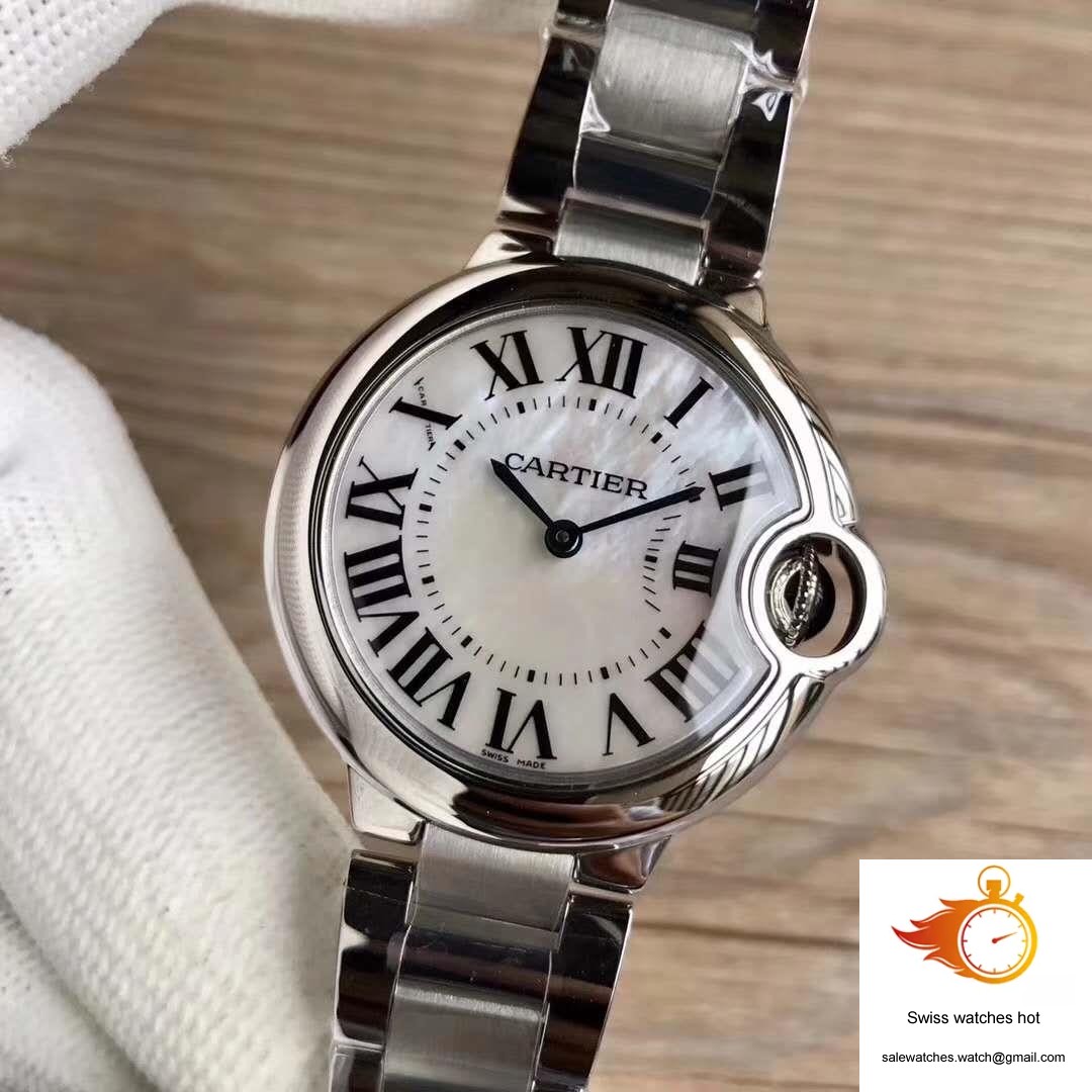Ballon Bleu De Cartier W6920084 33MM V6 Factory Silver Dial 2 Ballon Bleu De Cartier W6920084 33MM V6 Factory Silver Dial 2