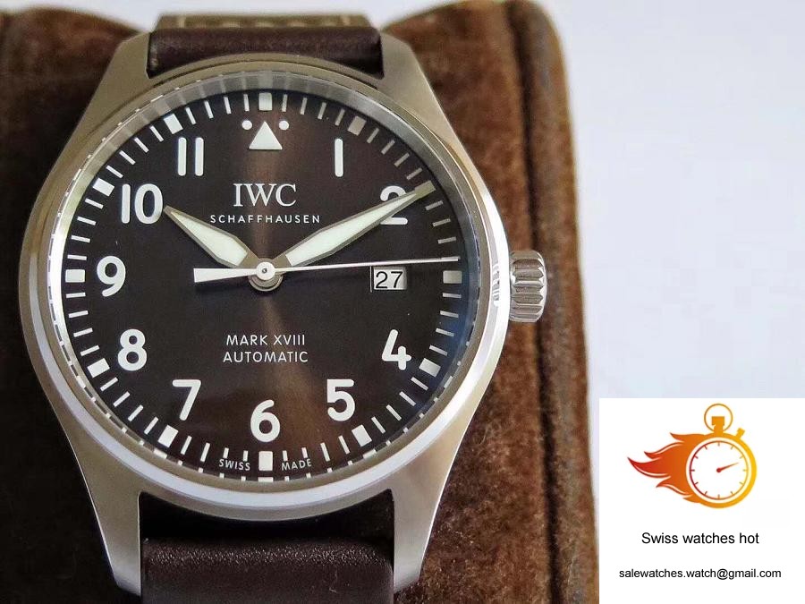 IWC Pilot Mark XVIII Antoine De Saint Exepury IW327003 Chocolate Dial MKS Factory 2 IWC Pilot Mark XVIII Antoine De Saint Exepury IW327003 Chocolate Dial MKS Factory 2