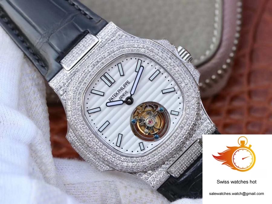 Patek Philippe Nautilus Jumbo 5711 Tourbillon 2018 R8 Factory White Dial 2 Patek Philippe Nautilus Jumbo 5711 Tourbillon 2018 R8 Factory White Dial 2