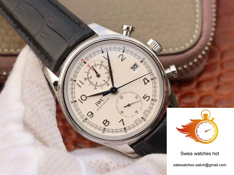 IWC Portugieser Chronograph Classic IW390403 ZF Factory White Dial 2 IWC Portugieser Chronograph Classic IW390403 ZF Factory White Dial 2