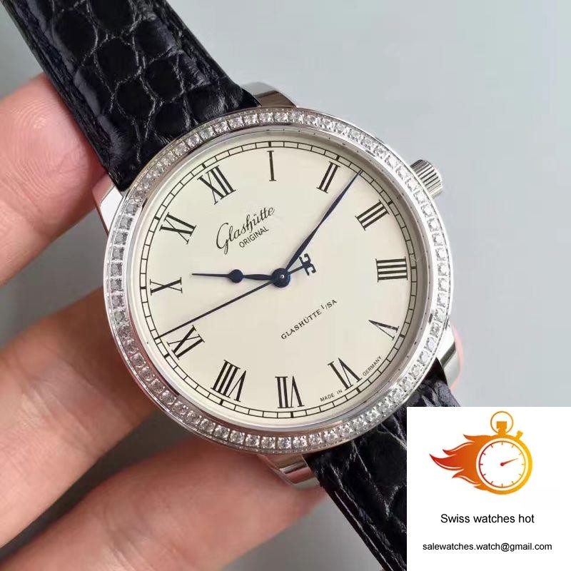 Glashutte Original Senator Excellence V4 1-39-52-01-02-04 FK Factory Diamond Bezel White Dial 2 Glashutte Original Senator Excellence V4 1-39-52-01-02-04 FK Factory Diamond Bezel White Dial 2
