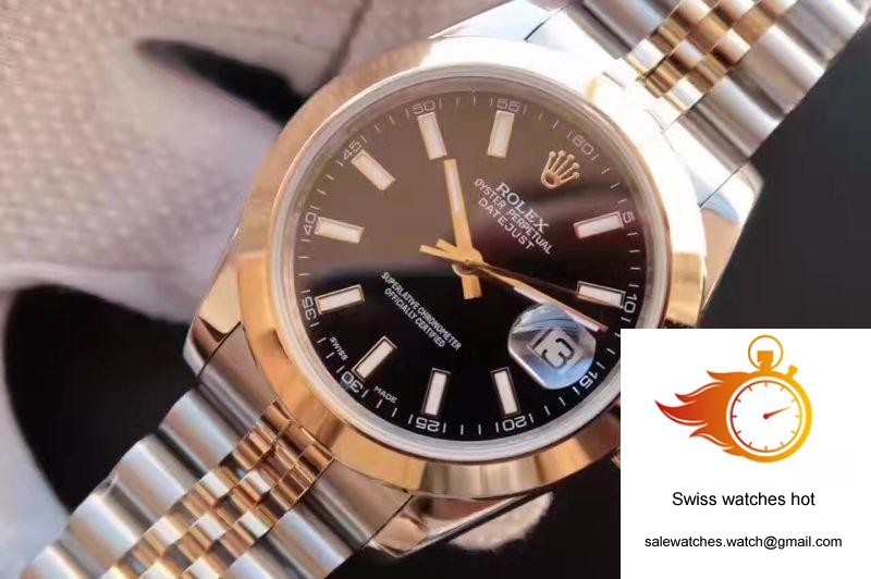 Rolex Datejust 41 126303 Gold Wrapped Black Dial 2 Rolex Datejust 41 126303 Gold Wrapped Black Dial 2