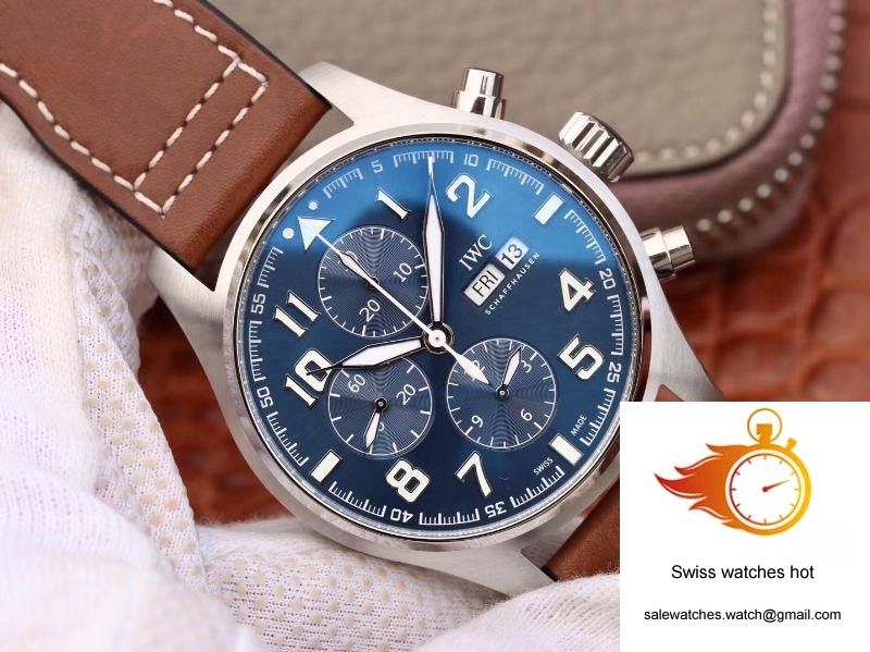 IWC Pilot Chronograph Edition Le Petit Prince IW377714 ZF Factory Blue Dial 2 IWC Pilot Chronograph Edition Le Petit Prince IW377714 ZF Factory Blue Dial 2