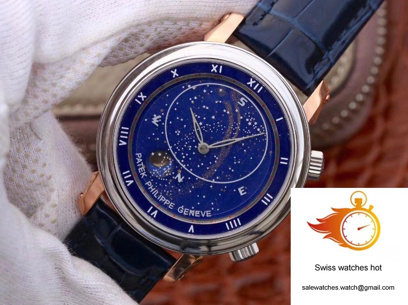 Patek Philippe Grand Complications Sky Moon Celestial Rose Gold 5102PR-001 TW Factory Blue Dial 2 Patek Philippe Grand Complications Sky Moon Celestial Rose Gold 5102PR-001 TW Factory Blue Dial 2