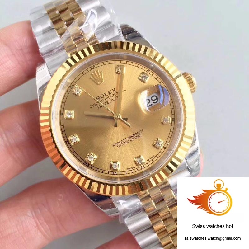 Rolex Datejust II M126333-0012 41MM EW Factory Champagne Dial 2 Rolex Datejust II M126333-0012 41MM EW Factory Champagne Dial 2
