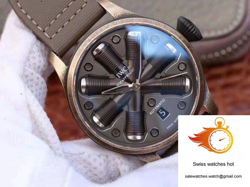 IWC Schaffhausen Pilot Top Gun Special Fuse Dial 2 IWC Schaffhausen Pilot Top Gun Special Fuse Dial 2