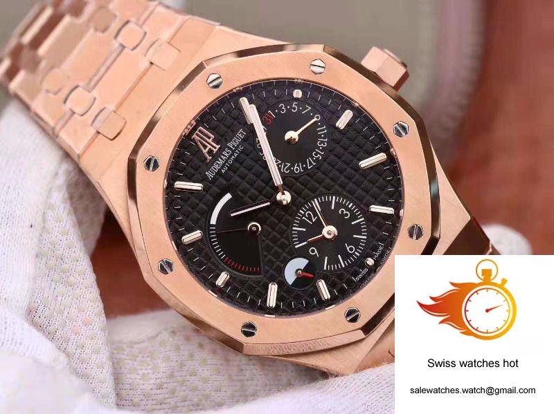 Audemars Piguet Royal Oak GMT 41MM 26120 TWA Factory Black Dial 2 Audemars Piguet Royal Oak GMT 41MM 26120 TWA Factory Black Dial 2