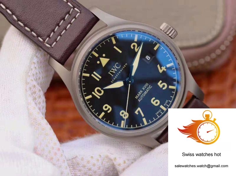 IWC Pilot Mark XVIII Le Petit Prince IW327010 MKS Factory V2 Black Dial 2 IWC Pilot Mark XVIII Le Petit Prince IW327010 MKS Factory V2 Black Dial 2