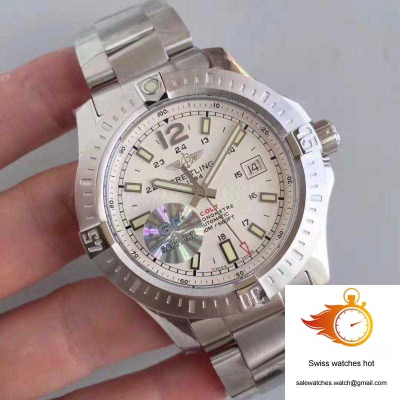 Breitling Colt Automatic 44MM A1738811-G791 GF Factory White Dial 2 Breitling Colt Automatic 44MM A1738811-G791 GF Factory White Dial 2