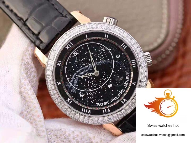 Patek Philippe Grand Complications Sky Moon Celestial 5102PR TW Factory Black Dial 2 Patek Philippe Grand Complications Sky Moon Celestial 5102PR TW Factory Black Dial 2