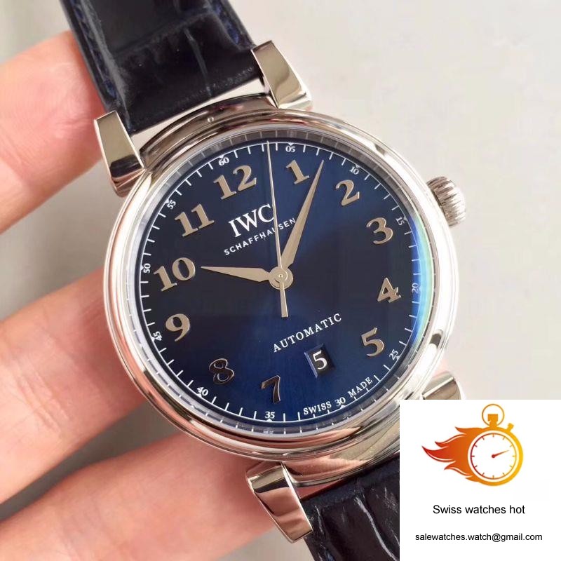 IWC Da Vinci Automatic IW356605 MKS Factory Blue Dial 2 IWC Da Vinci Automatic IW356605 MKS Factory Blue Dial 2