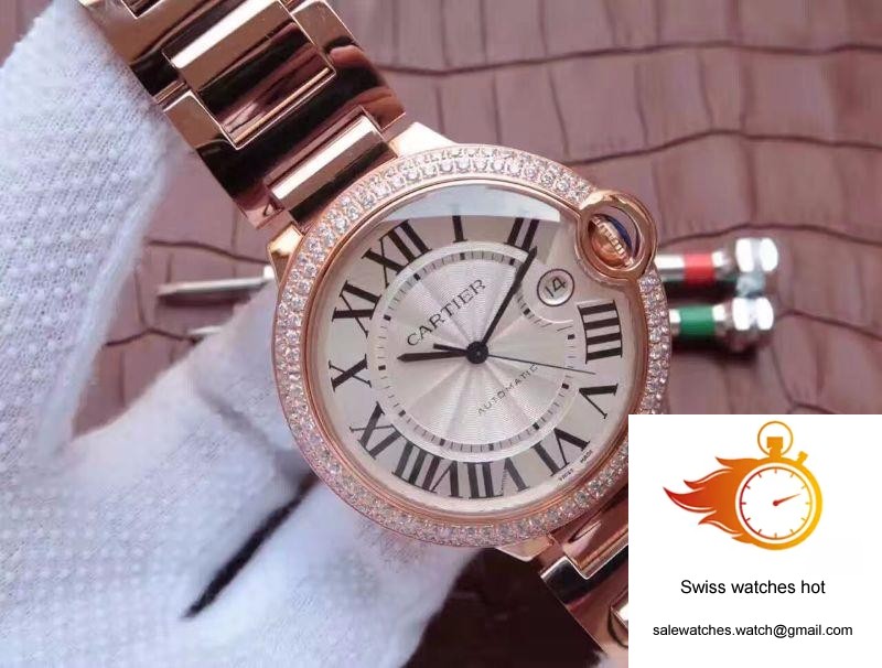 Ballon Bleu De Cartier 42MM V6 Factory White Dial 2 Ballon Bleu De Cartier 42MM V6 Factory White Dial 2