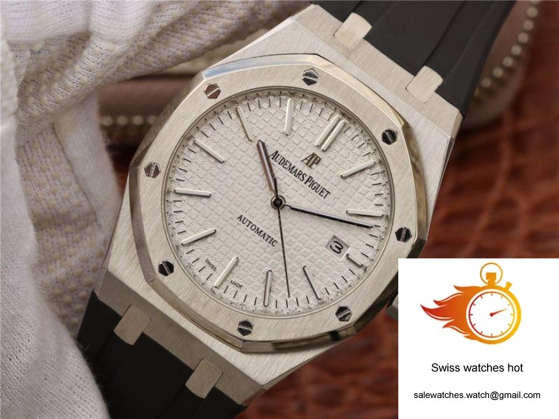 Audemars Piguet Royal Oak 15400 JF Factory White Dial 2 Audemars Piguet Royal Oak 15400 JF Factory White Dial 2