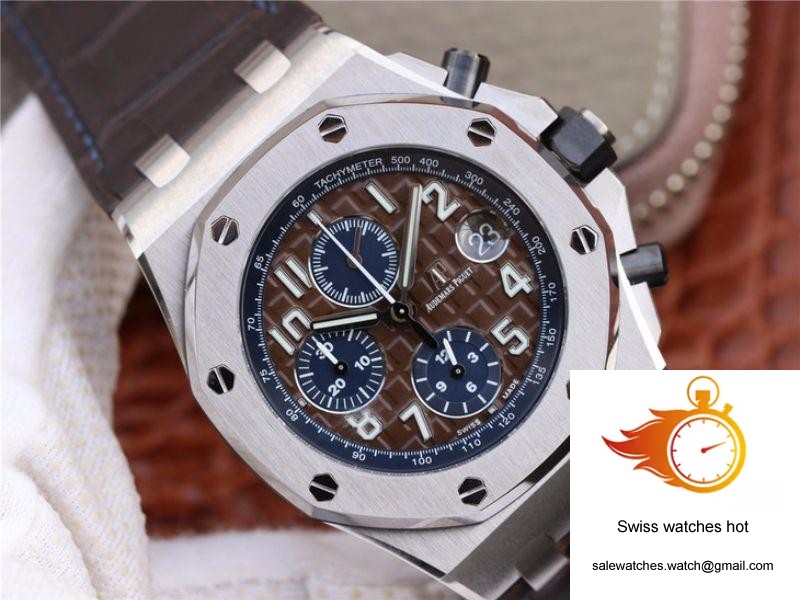 Audemars Piguet Royal Oak Offshore 26470ST.OO.A099CR.01 JF Factory Brown Dial 2 Audemars Piguet Royal Oak Offshore 26470ST.OO.A099CR.01 JF Factory Brown Dial 2