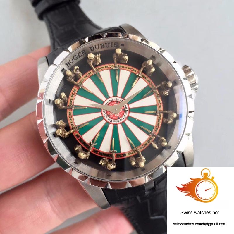 Roger Dubuis Excalibur RDDBEX0398 Green White Table Dial 2 Roger Dubuis Excalibur RDDBEX0398 Green White Table Dial 2
