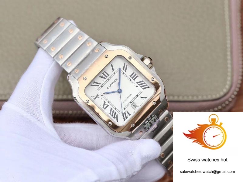 Cartier De Santos W2SA0006 BV Factory White Dial 2 Cartier De Santos W2SA0006 BV Factory White Dial 2