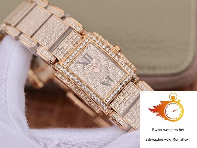 Patek Philippe Ladies Twenty-4 4908/50R-012 Rose Gold Diamond Dial 2 Patek Philippe Ladies Twenty-4 4908/50R-012 Rose Gold Diamond Dial 2