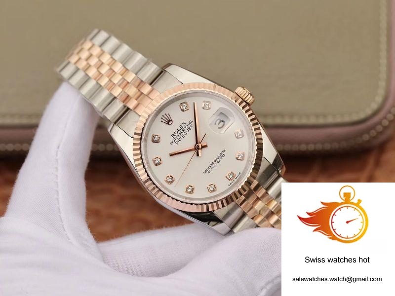 Rolex Datejust 36mm GM Factory White Dial 2 Rolex Datejust 36mm GM Factory White Dial 2