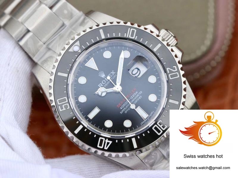 Rolex Sea-Dweller 126600 Noob Factory V9 Black Dial 2 Rolex Sea-Dweller 126600 Noob Factory V9 Black Dial 2