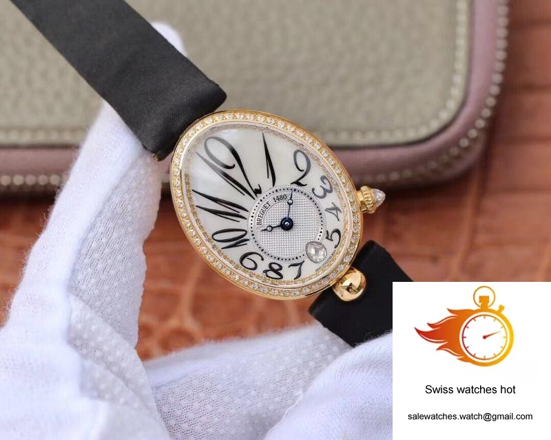 Breguet Reine De Naples 8918BA/58/864.D00D Ladies ZF Factory Yellow Gold Mother Of Pearl Dial 2 Breguet Reine De Naples 8918BA/58/864.D00D Ladies ZF Factory Yellow Gold Mother Of Pearl Dial 2