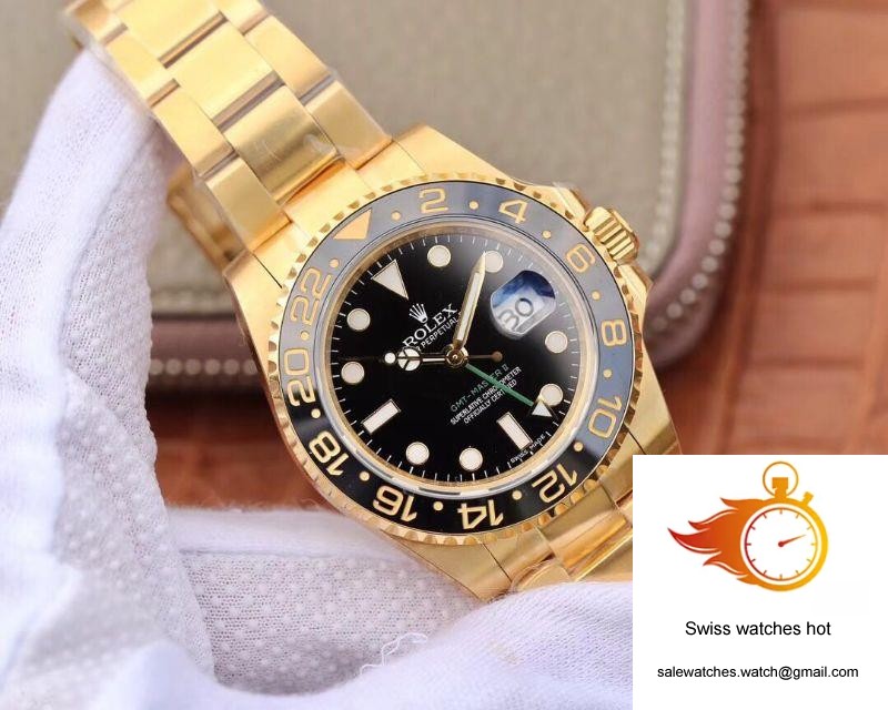 Rolex GMT Master II 116718 EW Factory Black Dial 2 Rolex GMT Master II 116718 EW Factory Black Dial 2
