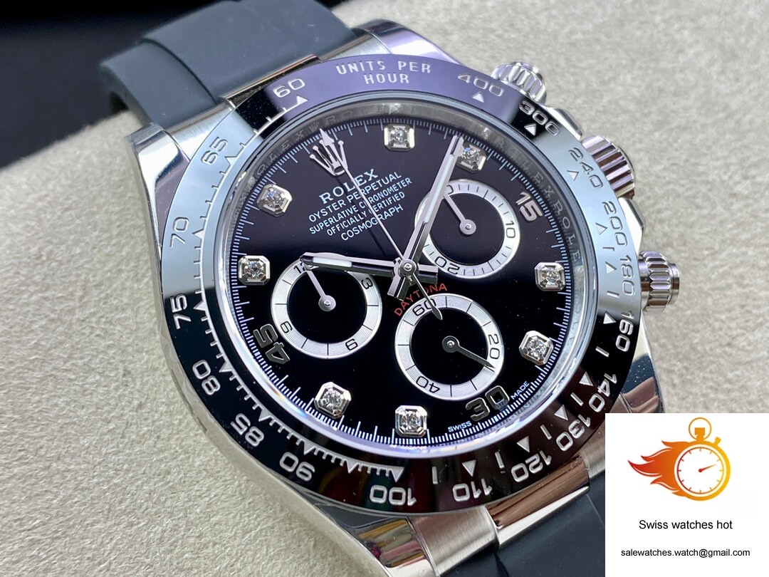 Rolex Daytona M116519LN-0025 BT Factory Diamond-set Dial 2 Rolex Daytona M116519LN-0025 BT Factory Diamond-set Dial 2