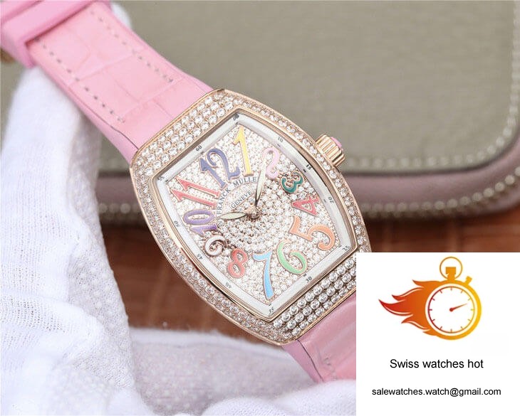 Franck Muller Vanguard Ladies ABF Factory Rose Gold Diamond-set Dial 2 Franck Muller Vanguard Ladies ABF Factory Rose Gold Diamond-set Dial 2