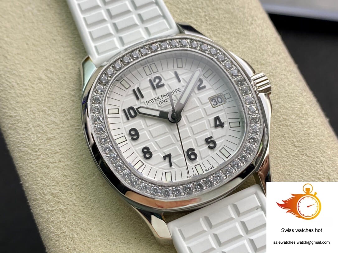 Patek Philippe Aquanaut Quartz Ladies 5067A-024 PPF Factory Diamond-set Bezel 2 Patek Philippe Aquanaut Quartz Ladies 5067A-024 PPF Factory Diamond-set Bezel 2