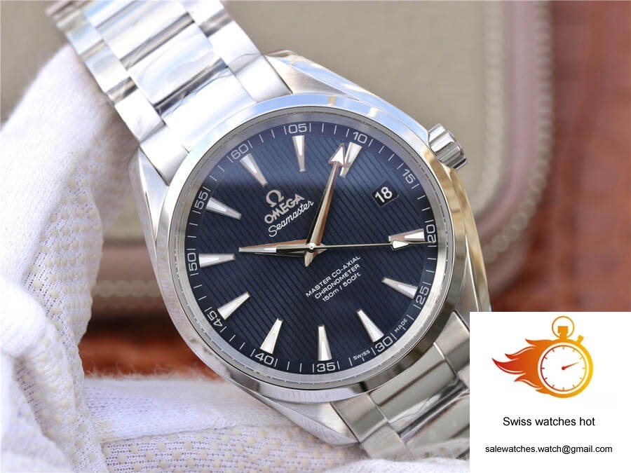 Omega Seamaster 231.10.42.21.03.001 VS Factory Blue Dial 2 Omega Seamaster 231.10.42.21.03.001 VS Factory Blue Dial 2
