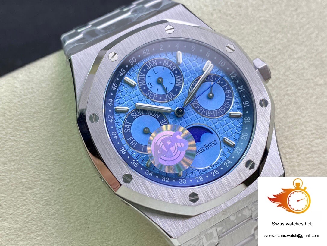 Audemars Piguet Royal Oak 26574PT.OO.1220PT.01 APS Factory Blue Dial 2 Audemars Piguet Royal Oak 26574PT.OO.1220PT.01 APS Factory Blue Dial 2