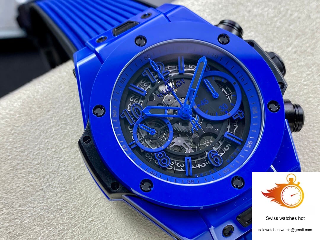 Hublot BIG BANG Unico 411.ES.5119.RX ZF Factory Blue Ceramic 2 Hublot BIG BANG Unico 411.ES.5119.RX ZF Factory Blue Ceramic 2