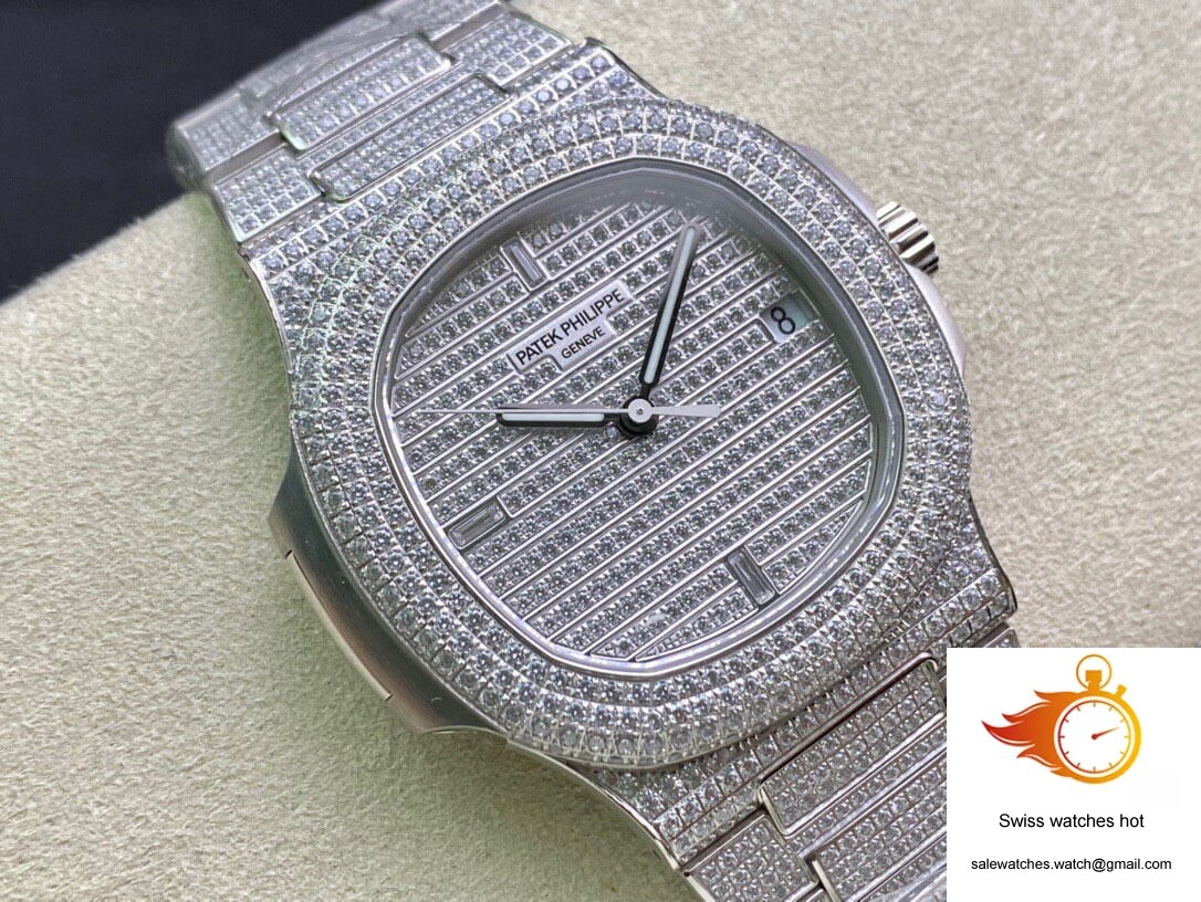 Patek Philippe Nautilus 5719/1G-001 PPF Factory Diamond Dial 2 Patek Philippe Nautilus 5719/1G-001 PPF Factory Diamond Dial 2
