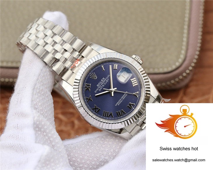 Rolex Datejust 36MM GM Factory Blue Dial 2 Rolex Datejust 36MM GM Factory Blue Dial 2