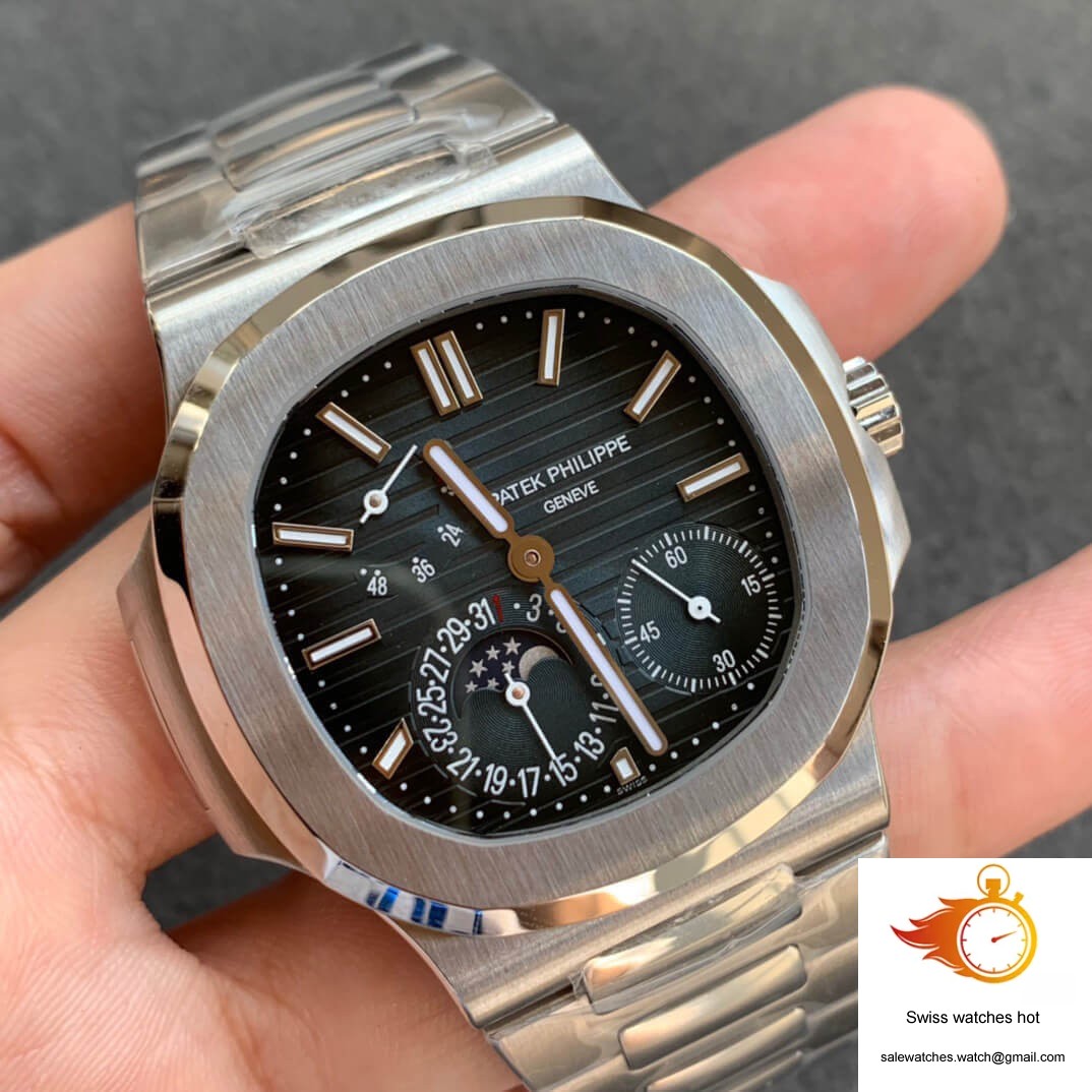 Patek Philippe Nautilus 5712/1A-001 ZF Factory Dark Blue Dial 2 Patek Philippe Nautilus 5712/1A-001 ZF Factory Dark Blue Dial 2