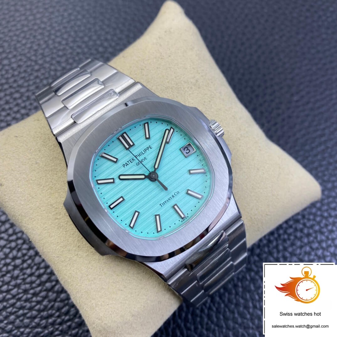 Patek Philippe Nautilus 5711/1A-018 3K Factory Tiffany Blue Dial 2 Patek Philippe Nautilus 5711/1A-018 3K Factory Tiffany Blue Dial 2