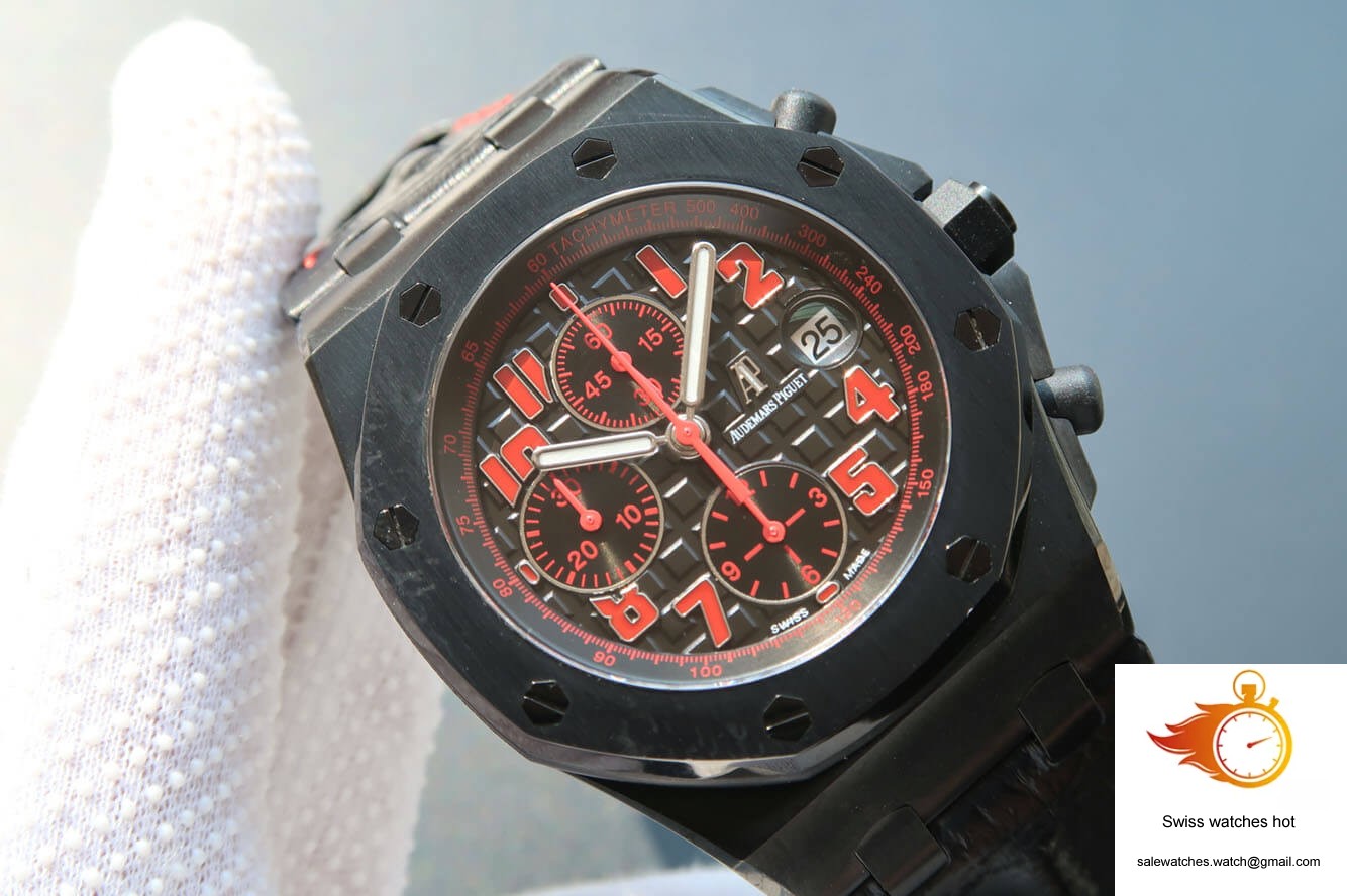 Audemars Piguet Royal Oak Offshore 26186SN.OO.D101CR.01 JF Factory Black Dial 2 Audemars Piguet Royal Oak Offshore 26186SN.OO.D101CR.01 JF Factory Black Dial 2