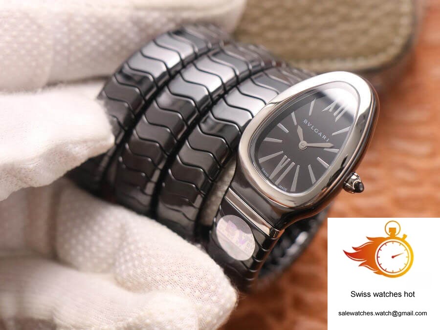 Bvlgari Serpenti BV Factory Black Ceramic Dial 2 Bvlgari Serpenti BV Factory Black Ceramic Dial 2