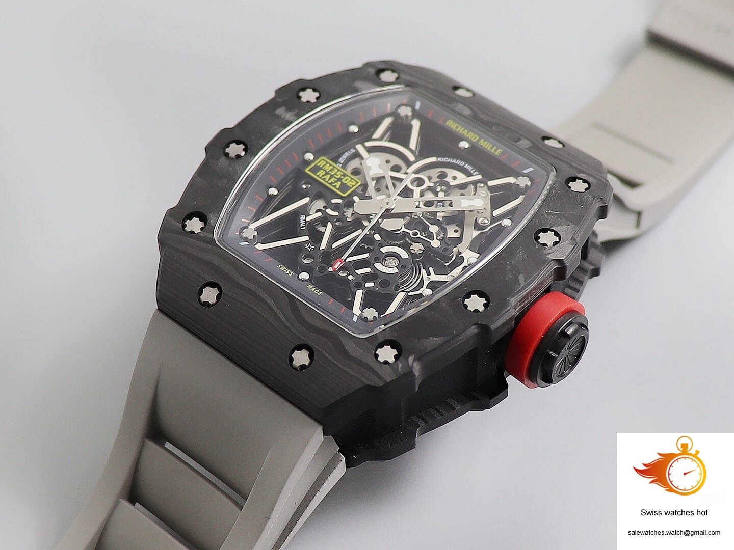 Richard Mille RM035 KV Factory V3 Carbon Fiber Skeleton Dial 2 Richard Mille RM035 KV Factory V3 Carbon Fiber Skeleton Dial 2