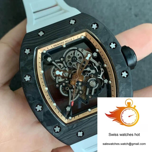 Richard Mille RM055 KV Factory V2 Carbon Fiber Skeleton Dial 2 Richard Mille RM055 KV Factory V2 Carbon Fiber Skeleton Dial 2