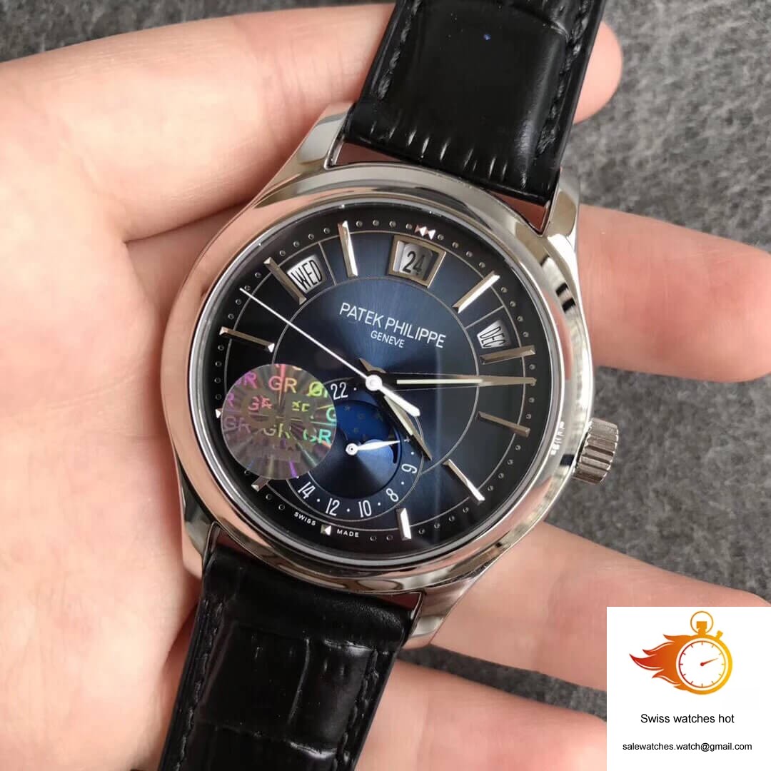 Patek Philippe Complications 5205G-013 GR Factory Stainless Steel Blue Dial 2 Patek Philippe Complications 5205G-013 GR Factory Stainless Steel Blue Dial 2