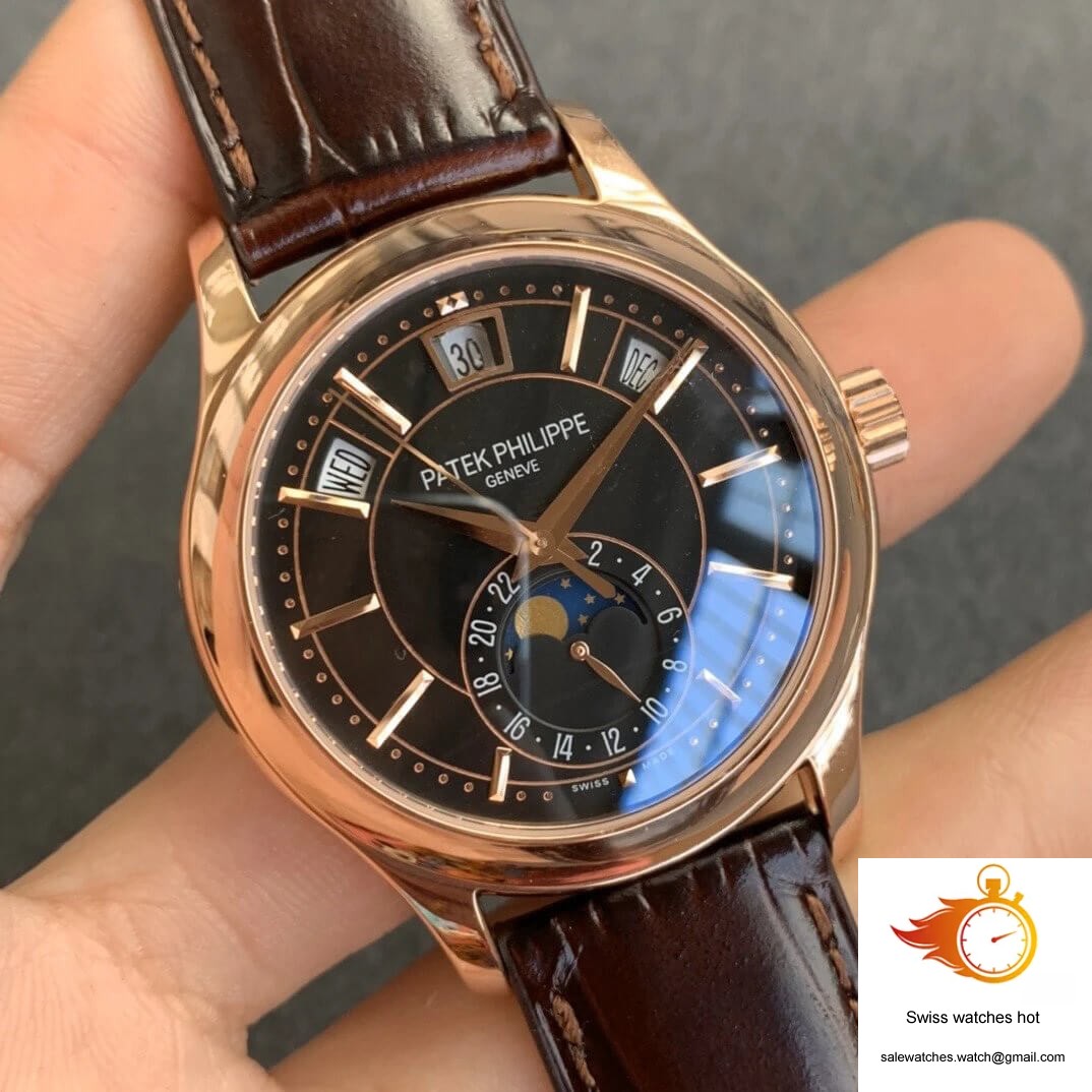 Patek Philippe Complications 5205R-010 GR Factory Rose Gold Black Dial 2 Patek Philippe Complications 5205R-010 GR Factory Rose Gold Black Dial 2