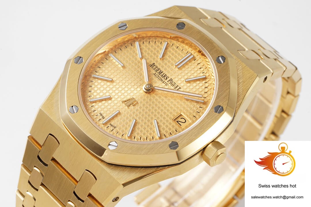 Audemars Piguet Royal Oak 15202BA.OO.1240BA.02 KZ Factory Gold Dial 2 Audemars Piguet Royal Oak 15202BA.OO.1240BA.02 KZ Factory Gold Dial 2