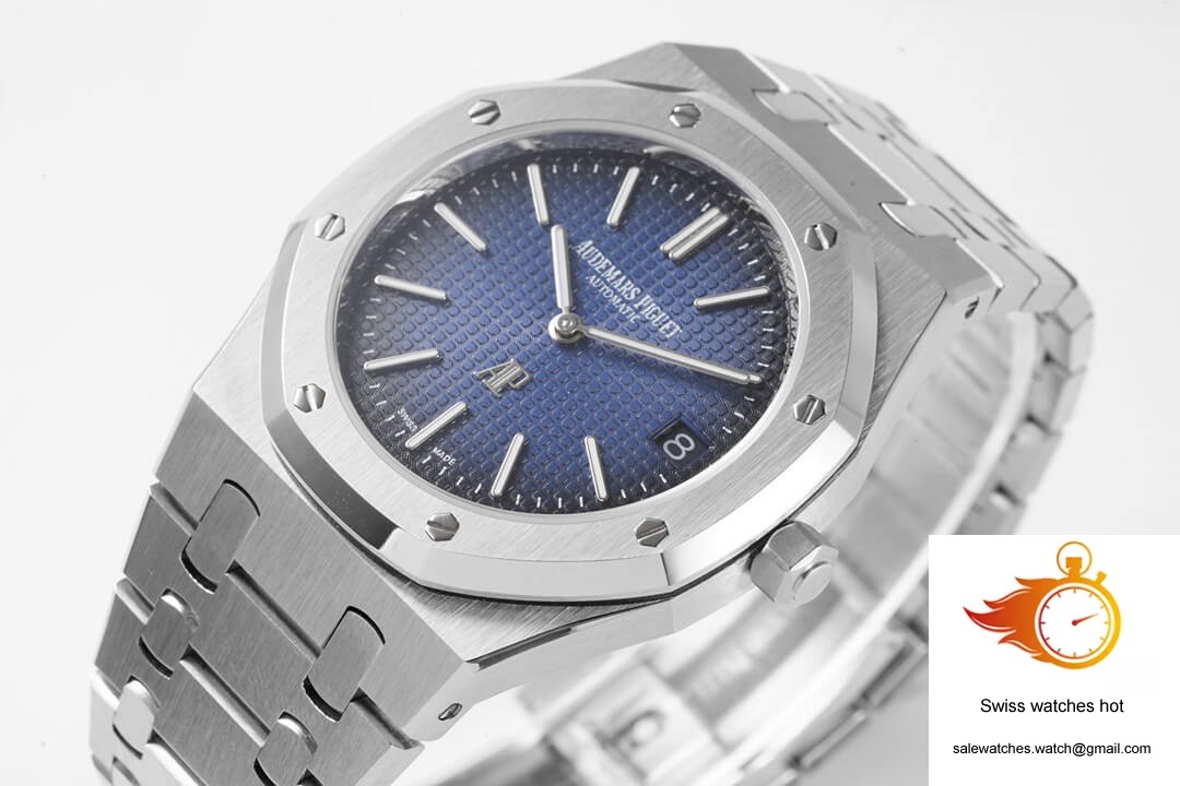 Audemars Piguet Royal Oak 15202IP.OO.1240IP.01 KZ Factory Smoky Blue Dial 2 Audemars Piguet Royal Oak 15202IP.OO.1240IP.01 KZ Factory Smoky Blue Dial 2