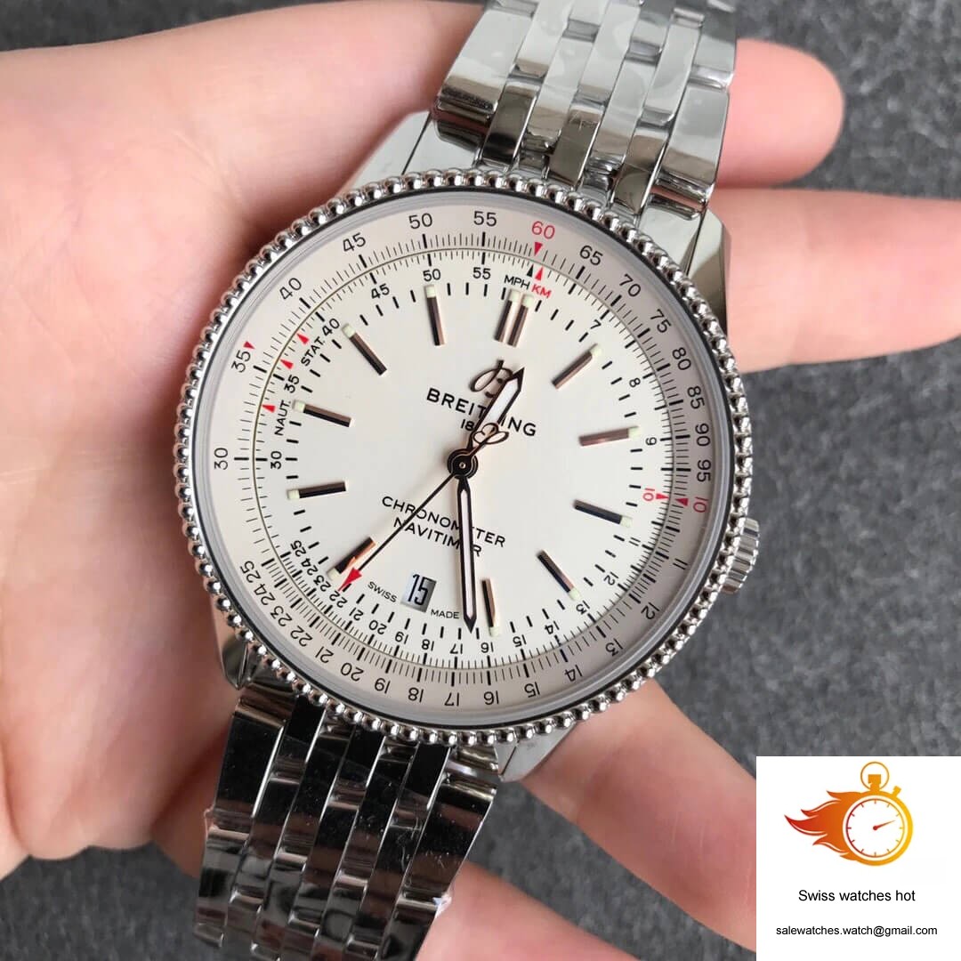 Breitling Navitimer 1 A17326211G1A1 V7 Factory Stainless Steel 2 Breitling Navitimer 1 A17326211G1A1 V7 Factory Stainless Steel 2