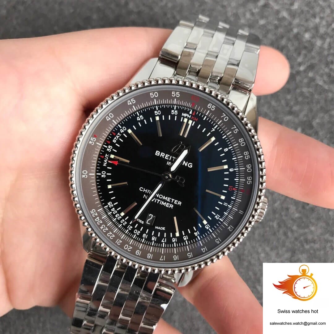 Breitling Navitimer 1 A17326241B1A1 V7 Factory Black Dial 2 Breitling Navitimer 1 A17326241B1A1 V7 Factory Black Dial 2