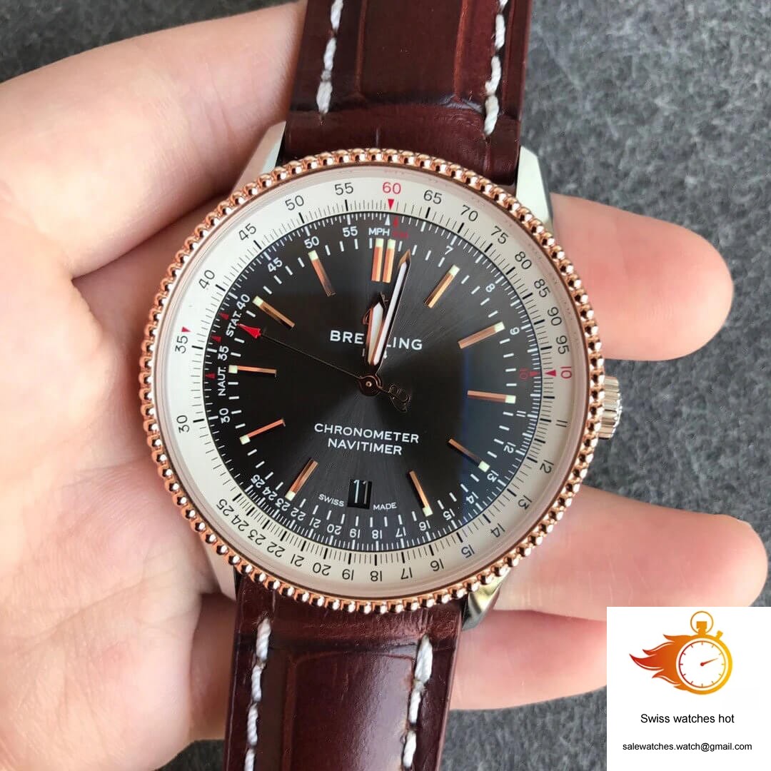 Breitling Navitimer 1 U17326211M1P2 V7 Factory Grey Dial 2 Breitling Navitimer 1 U17326211M1P2 V7 Factory Grey Dial 2